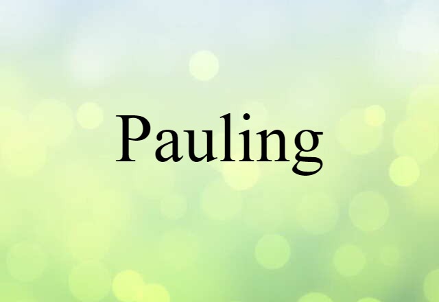 Pauling