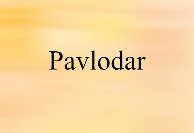 Pavlodar