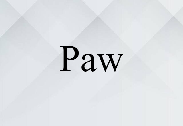 paw