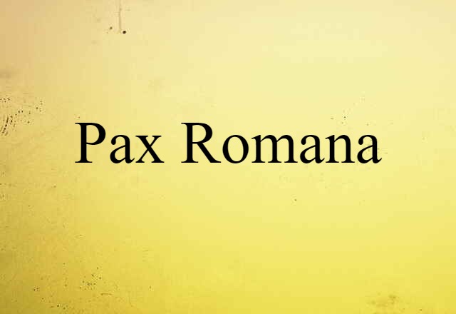 Pax Romana