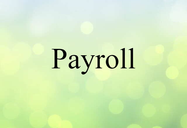 payroll