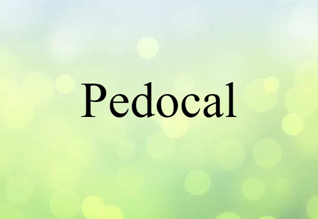 pedocal