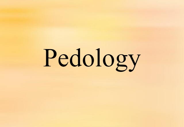 pedology