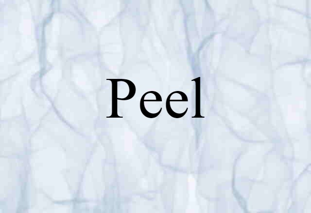 peel