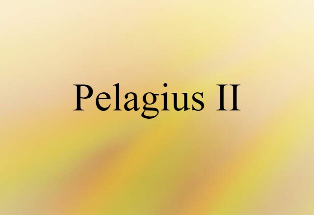 Pelagius II