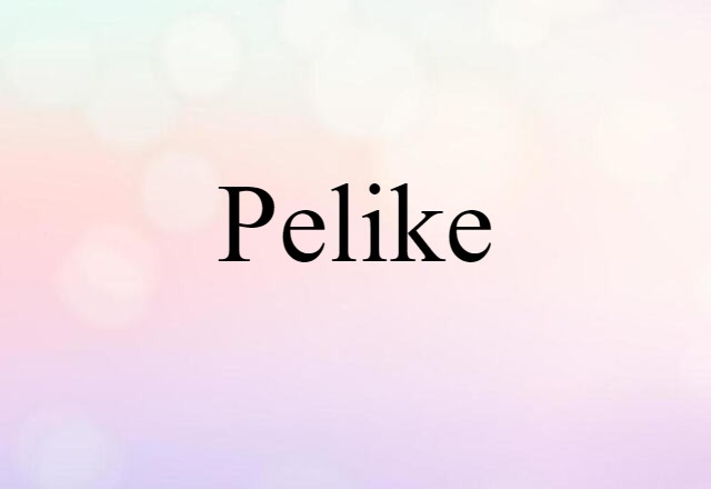 pelike