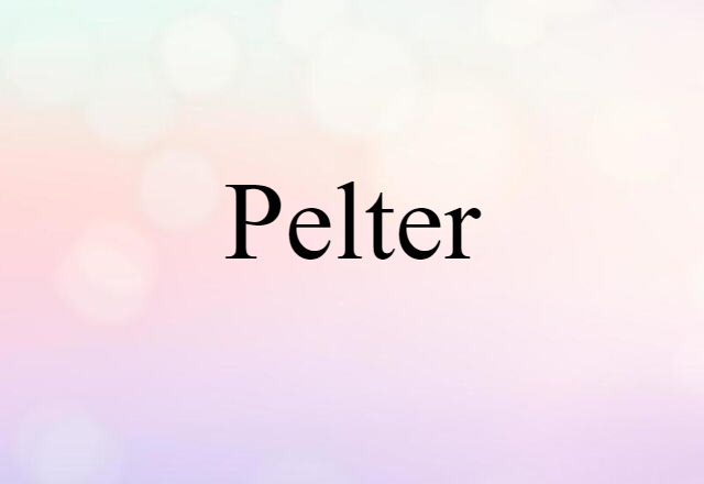 pelter