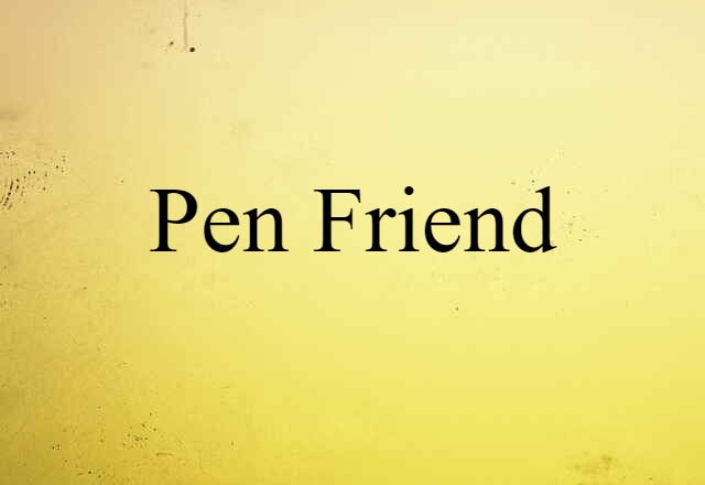 pen friend