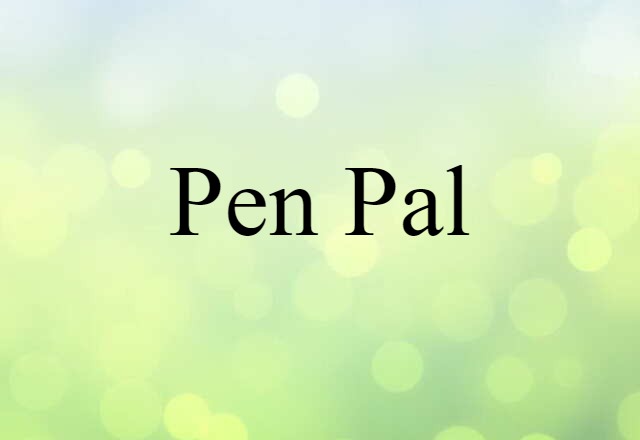 pen pal