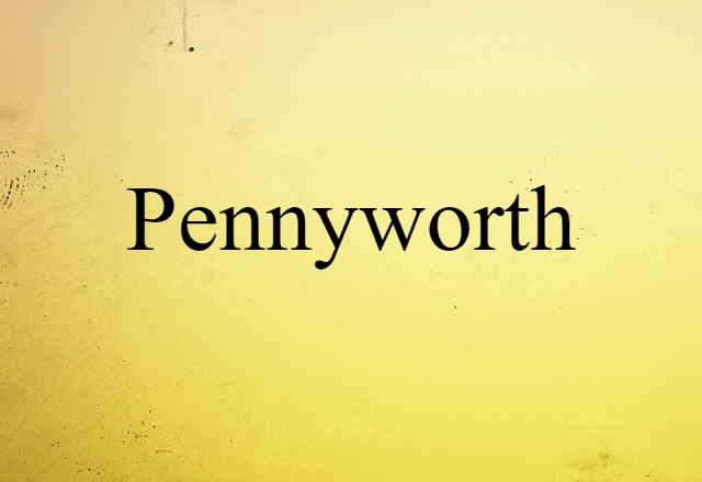 pennyworth