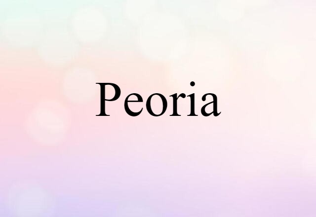 Peoria