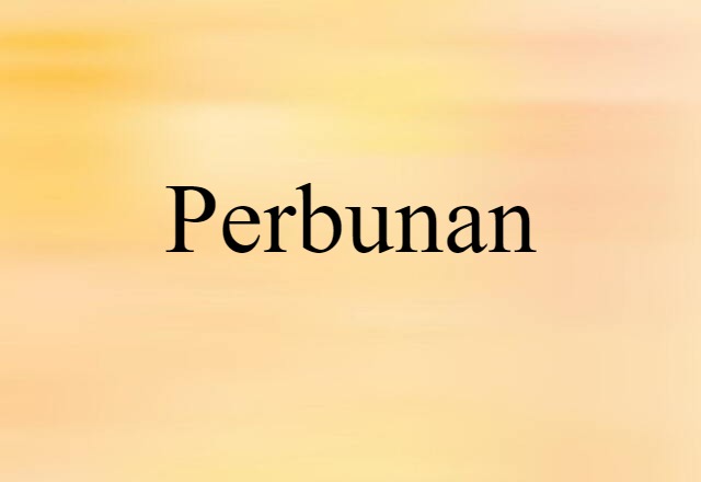 Perbunan