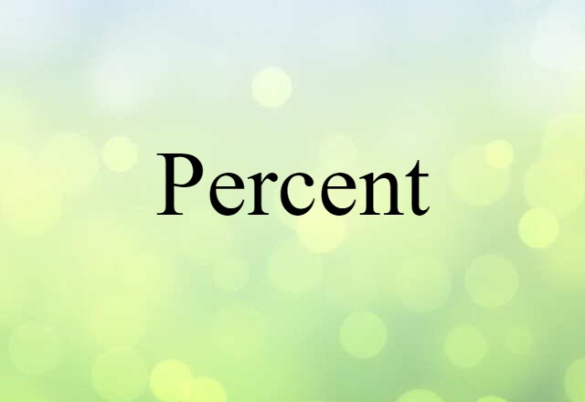 percent