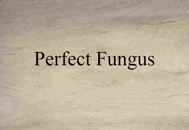 perfect fungus