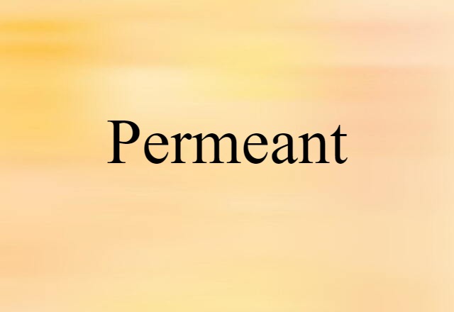 permeant