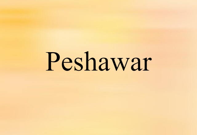 Peshawar