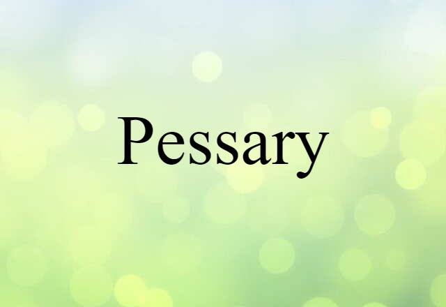 pessary