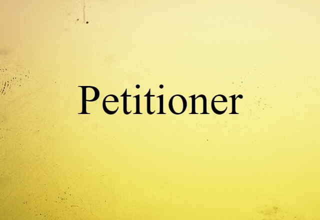 petitioner