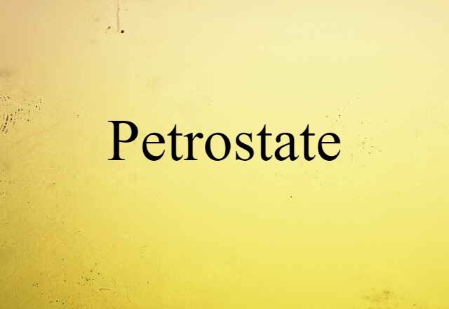 petrostate