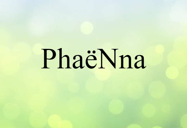 Phaënna