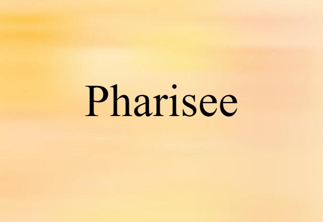 Pharisee