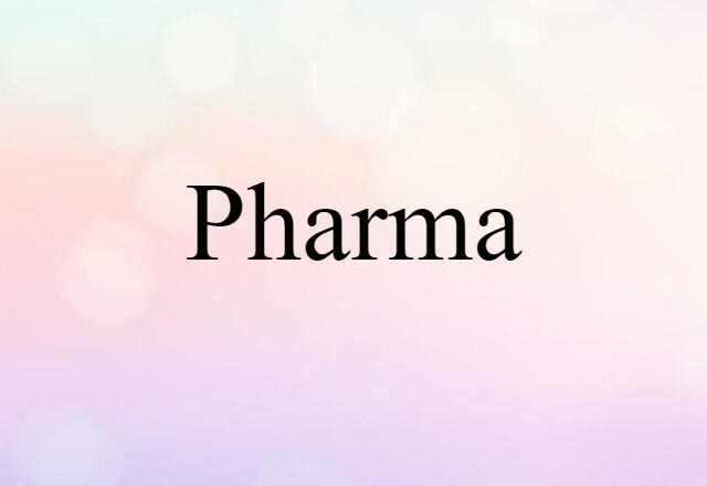 pharma