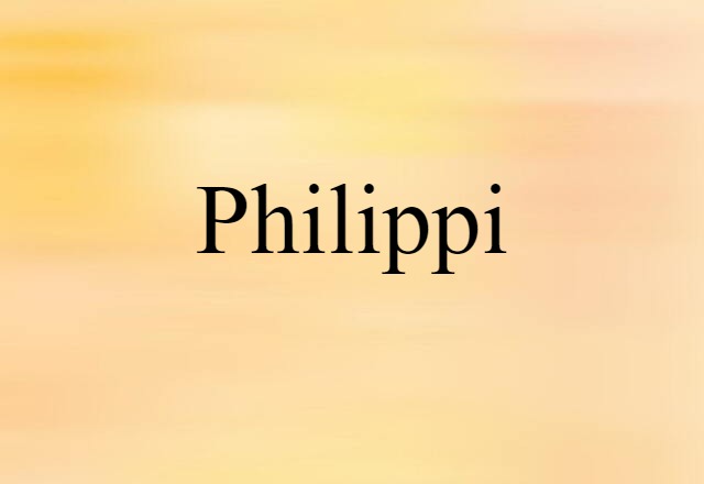 Philippi