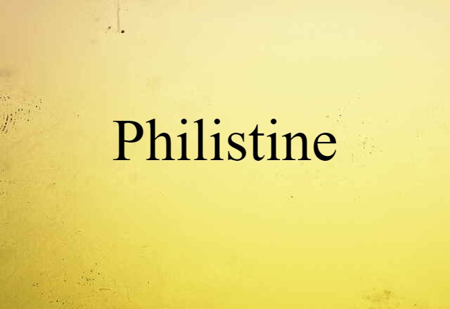 philistine