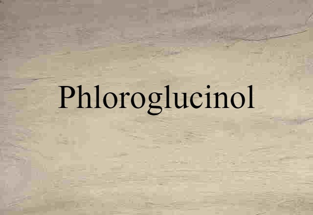 phloroglucinol