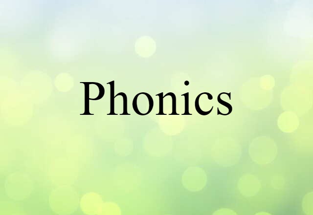 phonics