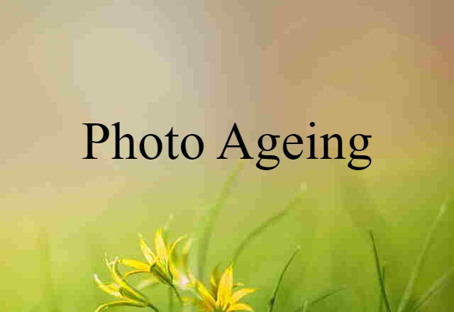 photo-ageing