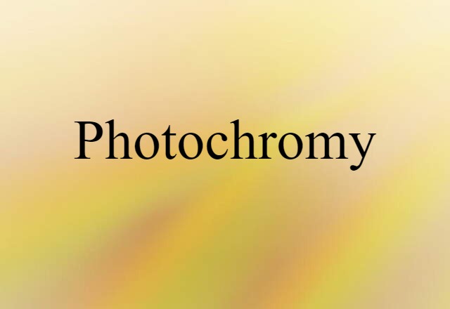 photochromy