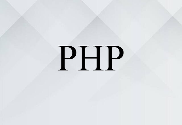 PHP