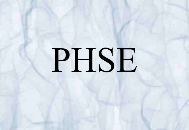 PHSE