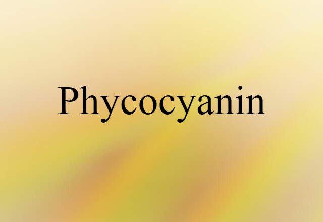 phycocyanin