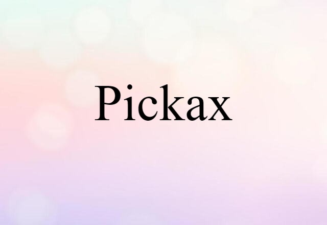 pickax