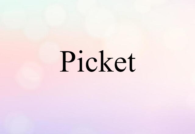 picket