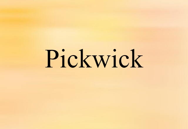 pickwick