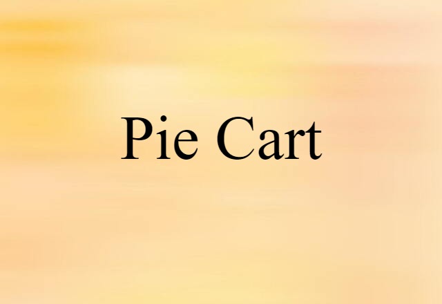 pie cart