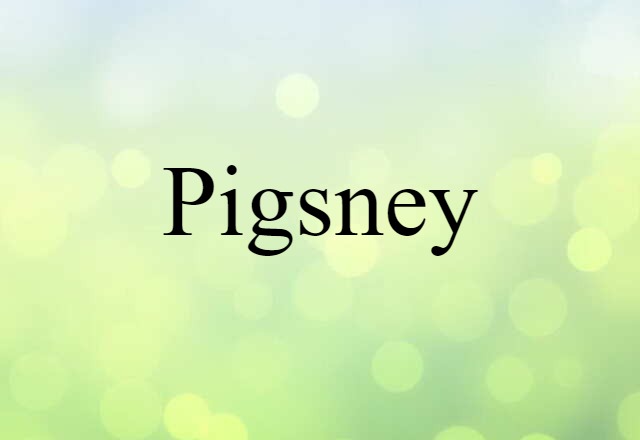 pigsney