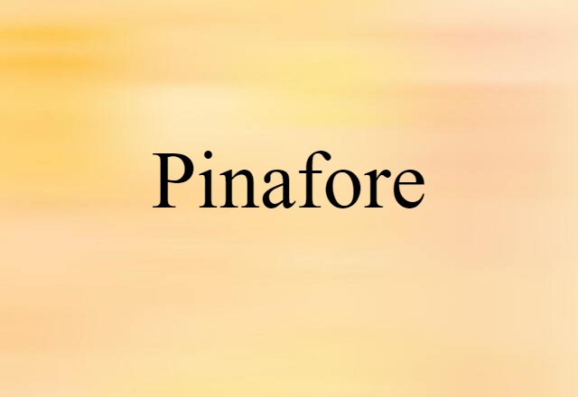 pinafore