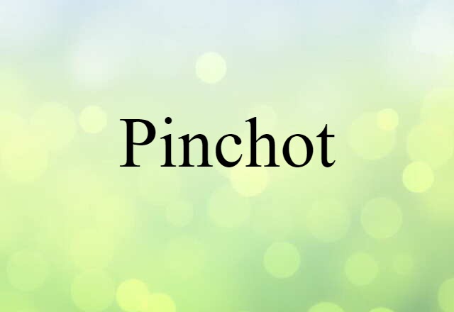 Pinchot