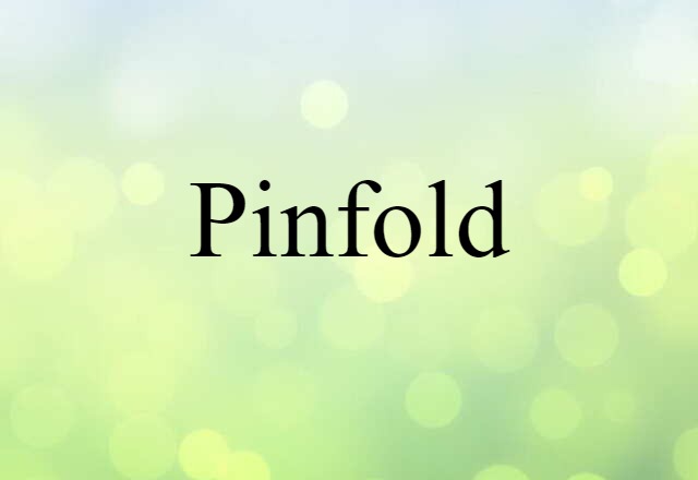 pinfold