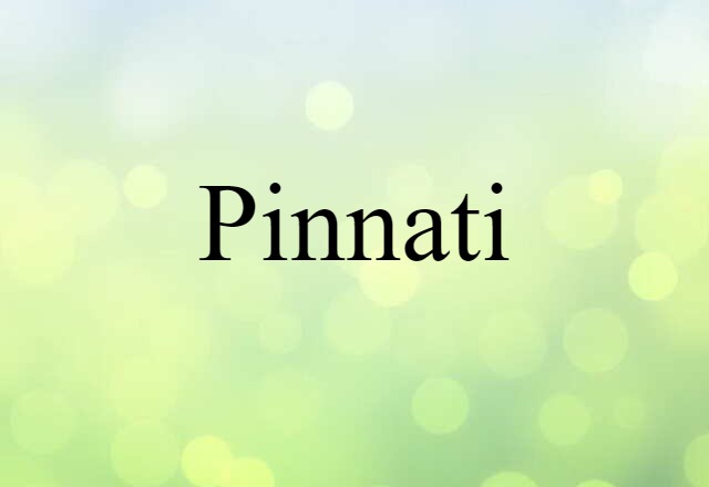 pinnati