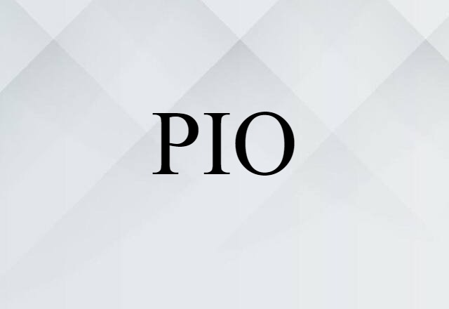 PIO