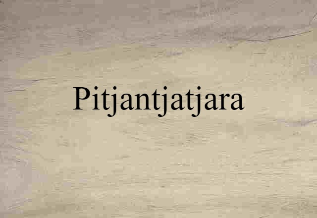 Pitjantjatjara