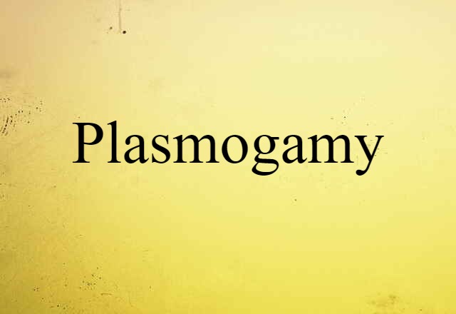 plasmogamy