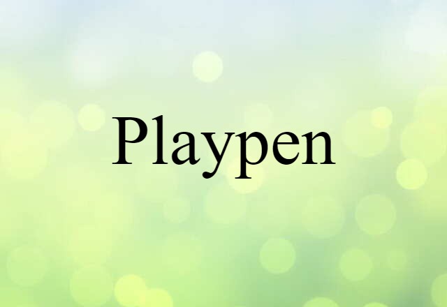 playpen