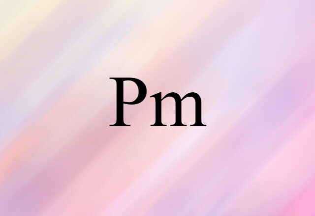 pm