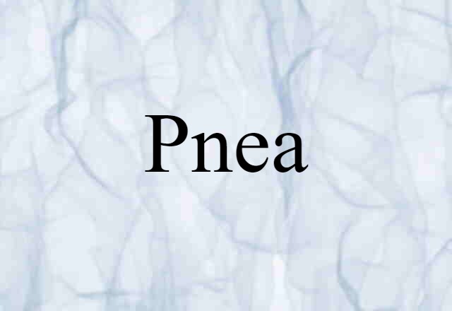 pnea